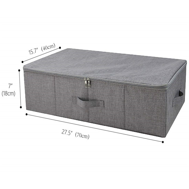 Brayden Studio Fabric Decorative Bin