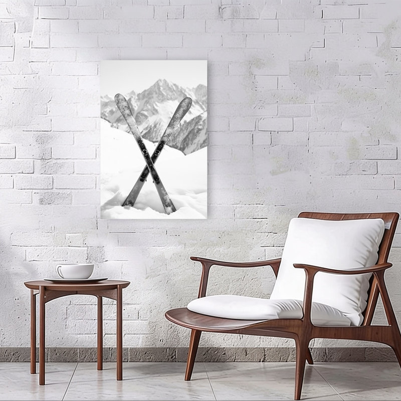 Pictufy Studio IV - Wrapped Canvas Print, 91.44cm H x 60.96cm W, Black