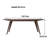 Traiana Solid Wood Base Dining Table-953886666