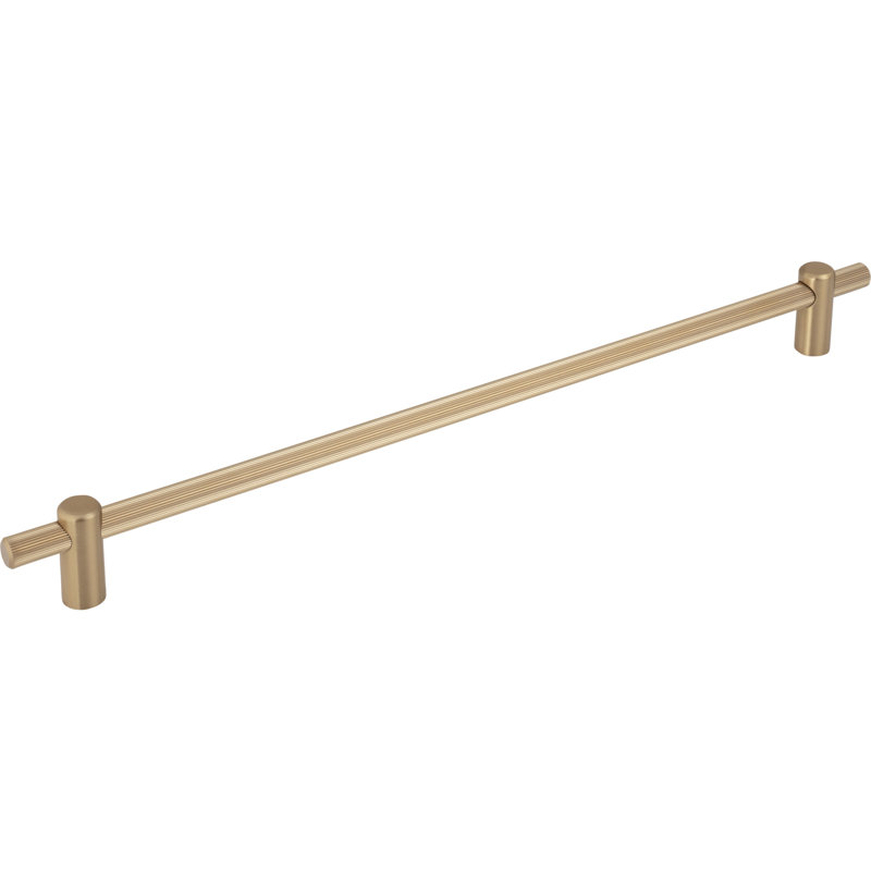 Dempsey Bar Pull, Honey Bronze, 12" Center To Center