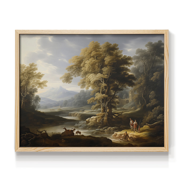 Faune, série III, reproduction encadrée, H 22 po x l 28 po, Naturel