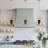 1-Light Kitchen Island Mini Pendant Light Gold