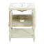 Meuble-lavabo de luxe moderne de 24 po avec lavabo en céramique, meuble de salle de bain avec tablette ouverte et rangement fermé-1531888014