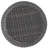 14.00" Grey Outdoor Side Table, Iron Build, Date Design Table , Grey, Strong Frame, No Assembly Needed-723665852