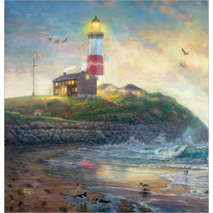 Rideau de douche Thomas Kinkade