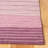 Cruz Hand Loomed Wool/Cotton Striped Rug in Purple/Plum/Lilac/Rose Beige-1055070273