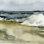 Vagues lâches à l'aquarelle V