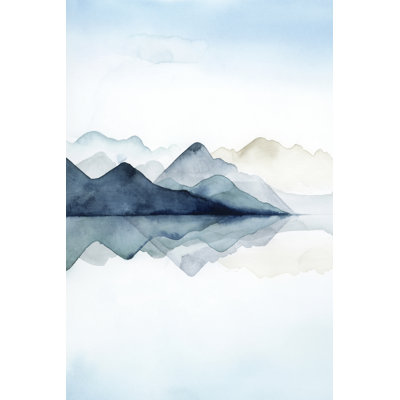 Glacial I 1 Piece Painting on Canvas