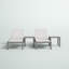 Chaise longue de patio inclinable en aluminium 76 po Aynura-1461011348-1476094172