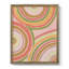 «Abstract Rainbow II», reproduction encadrée de qualité supérieure - prête à être accrochée-88279492-88279493-98030032