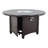 Madison 5 pc Motion Firepit Seating Group Includes: One 48" Round Firepit and 4 Motion Club Chairs