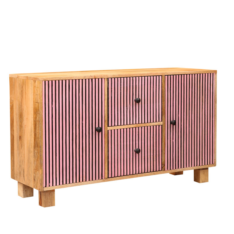 120cm Solid Wood Sideboard
