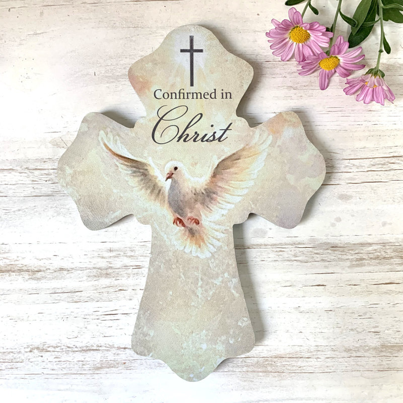 Croix en bois confirmée dans le Christ