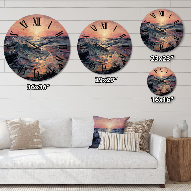 Horloge murale Stanmore, Moyenne