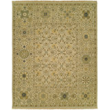 Mascoutah Wool Oriental Area Rug in Beige