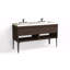 Modo 60" W Freestanding Double Bathroom Vanity with Dean Leg-1210307977-1242519769-1242519775