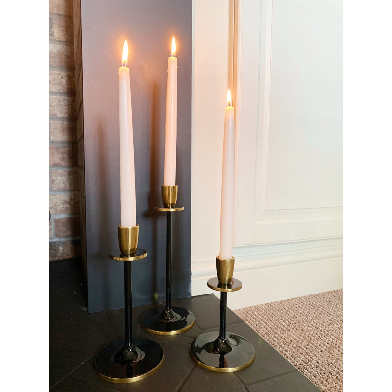 Metal Tabletop Tealight Holder, 26cm H x 10cm W x 10cm D