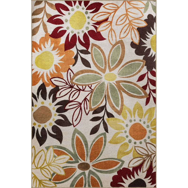 Tapis rectangulaire Virgen, Tapis de couloir 3 pi 4 po x 8 pi 3 po