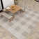 Tereon Checkered Machine Made Power Loom Polypropylene Plastic Indoor/Outdoor Area Rug in Gray