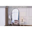 Miroir arqué pleine longueur 71 po x 32 po pour miroir de plancher surdimensionné pour grand lit