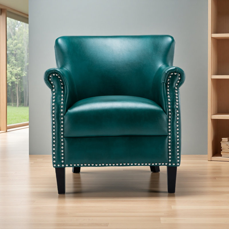 Fauteuil club, Vert