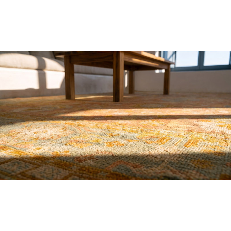 Decorative Warm Light Coral Color Antique Large Scale Turkish Oushak Room Size Rug