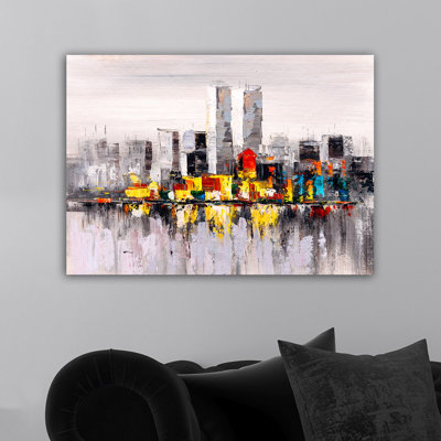 Peinture sur toile tendue