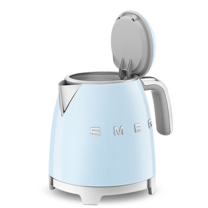 Smeg KLF05 50s Style Retro Mini Kettle 0.8L, Blue