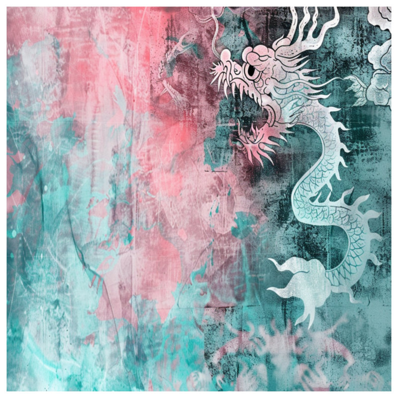 Coussin Dragon, oreillers Mythical Double Face, 16 po x 16 po