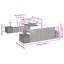 239cm Wide Patio Sofa with Cushions