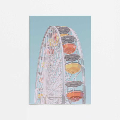 «Pastel Carnival Ride», reproduction d'art
