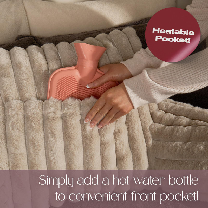 Favorinus Novelty Backrest Pillow Insert, Natural