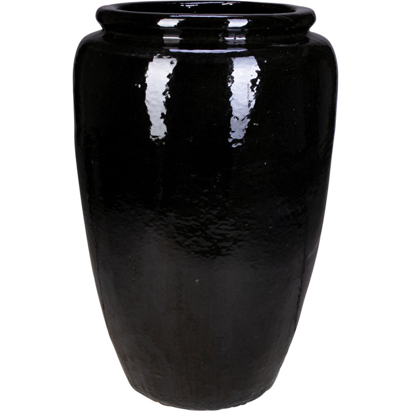 23 in. Storage Jar - Black