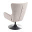 Upholstered Swivel Armchair-1066064147