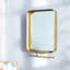 Miroir de salle de bain/meuble-lavabo tablettes Attie