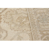 Oushak Handmade Oushak Silk and Wool Floral Area Rug