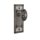 Craftsman Plate with Victorian Door Knob