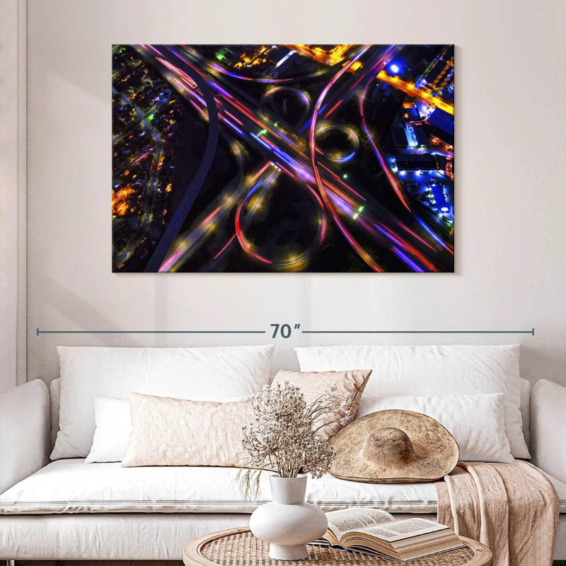 Los Angeles Freeway, H 32 po x l 48 po