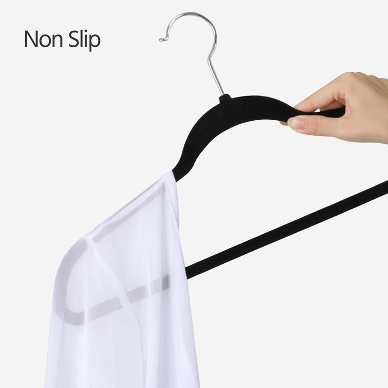Plastic Standard Hanger, Black