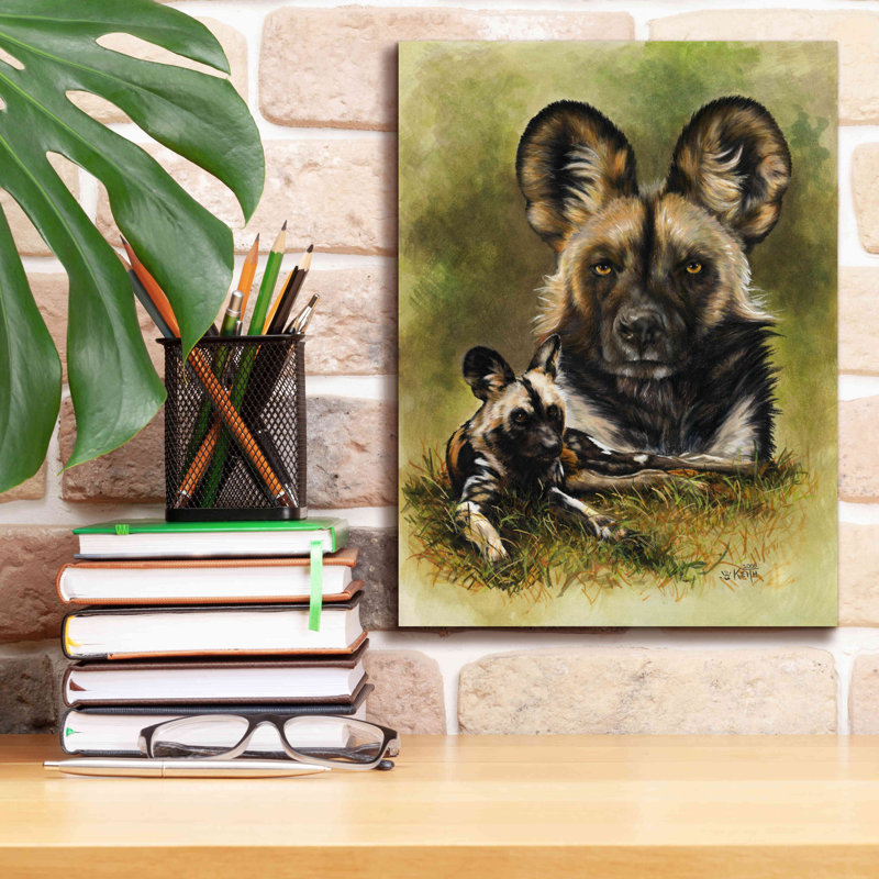 Kearie " Scoundrel " by Barbara Keith, 16" H x 12" W x 0.75" D