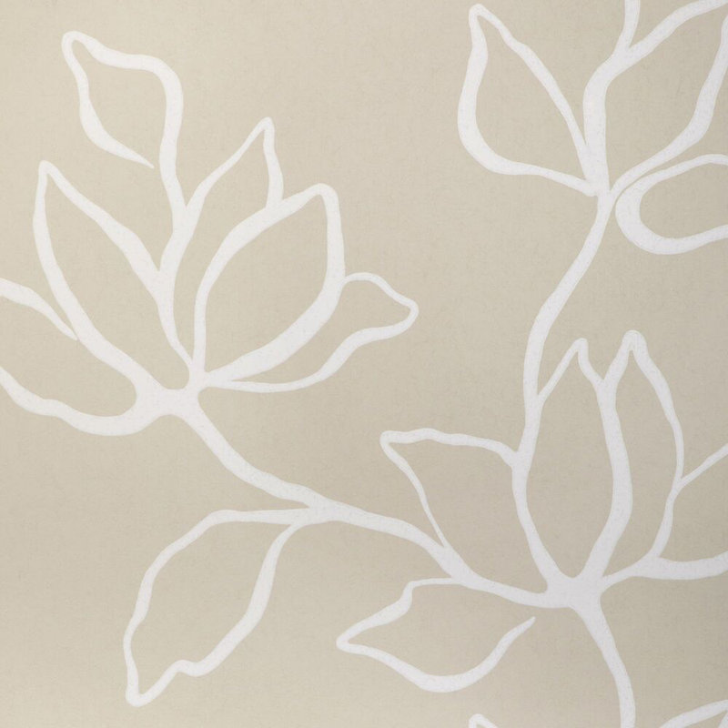 Floral Sketch Wp - Sage, Linen