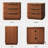Nightstand With Charging Station, 3 Drawer Night Stand, 24 Inch Wider Side Table With Storage-1757450777-1749739969