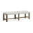 Rectangular Dining Table With 2 Benches-1924606750