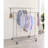 65" Dual Bar Adjustable Industrial Garment Rack