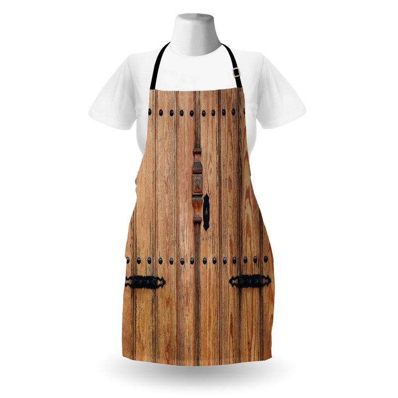 No Pattern Bib Apron