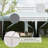 10' X 20' Party Tent, Outdoor Wedding Canopy & Gazebo With Removable Sidewalls, Shade Shelter For Events, Bbqs, White