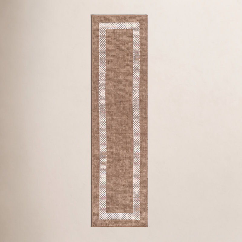 Sisal Performance 810 Geometric Indoor/Outdoor Rug, Runner 2' x 8'