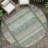 Machine Washable Indoor/Outdoor Meredith ACN2160 Striped Rug-1712491788