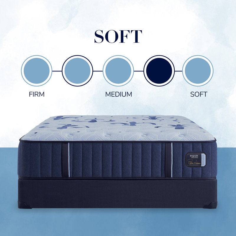 Queen Blue Handcrafted Pillowtop Innerspring Mattress