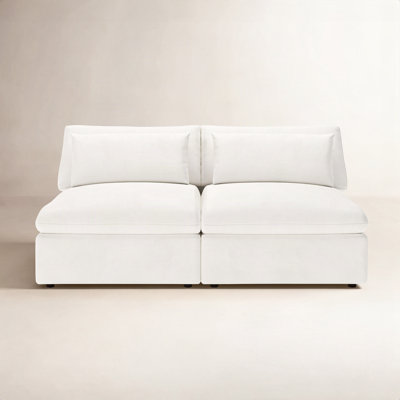 Remy Modular Armless 2-Piece Sofa